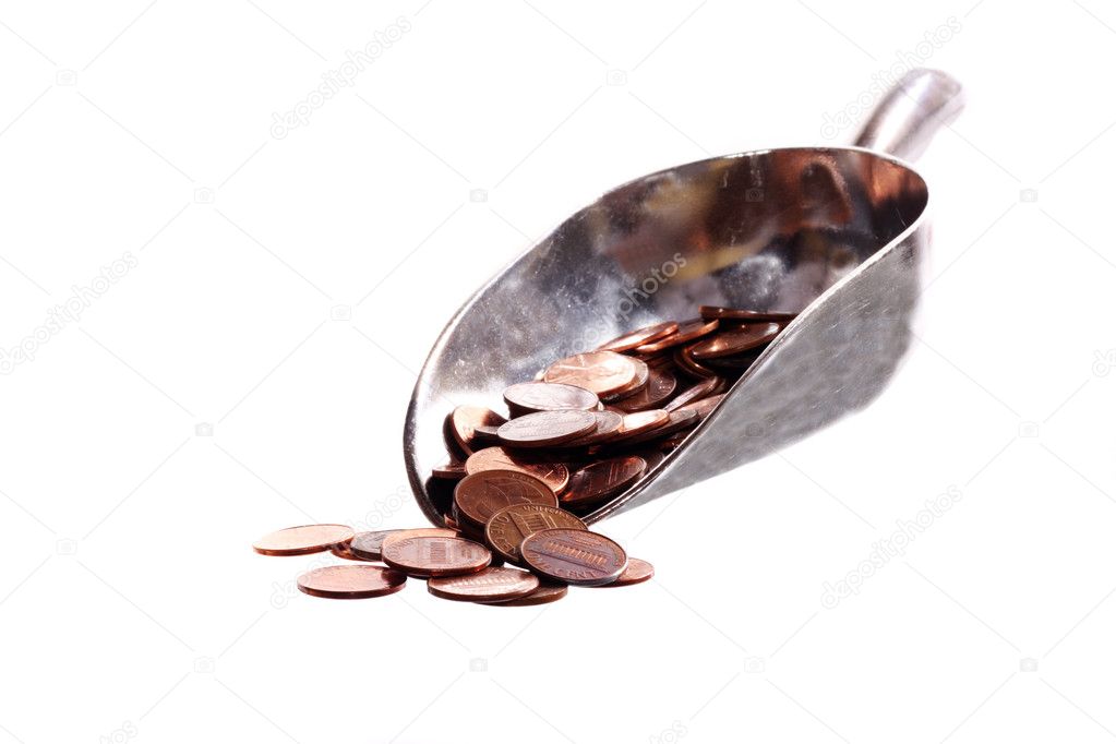 Shovel of panamanian cents