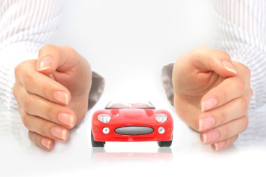 Car insurance concept. clipart