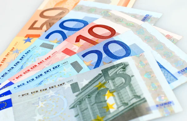 Denaro in euro . — Foto Stock