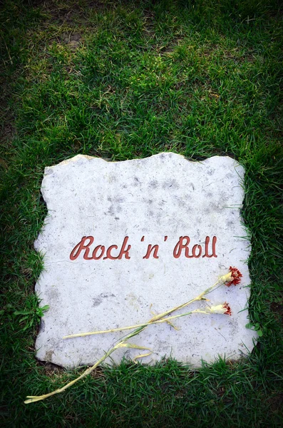 stock image Rock 'n' Roll is dead