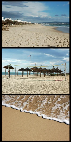 stock image Tunisia beach collection