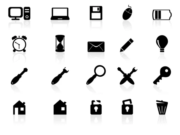 Conjunto de iconos de ordenador — Archivo Imágenes Vectoriales