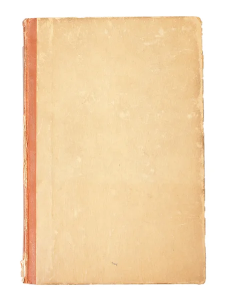 Capa em branco de um velho livro vintage — Fotografia de Stock