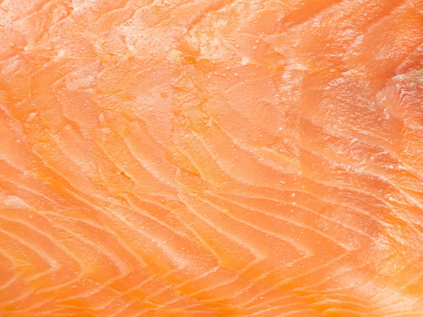 Macro de delicioso filete de salmón — Foto de Stock