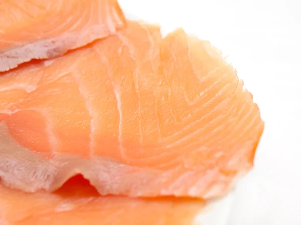 Макро смачного філе лосося — стокове фото