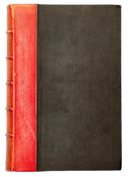 Порожня обкладинка старовинної книги — стокове фото
