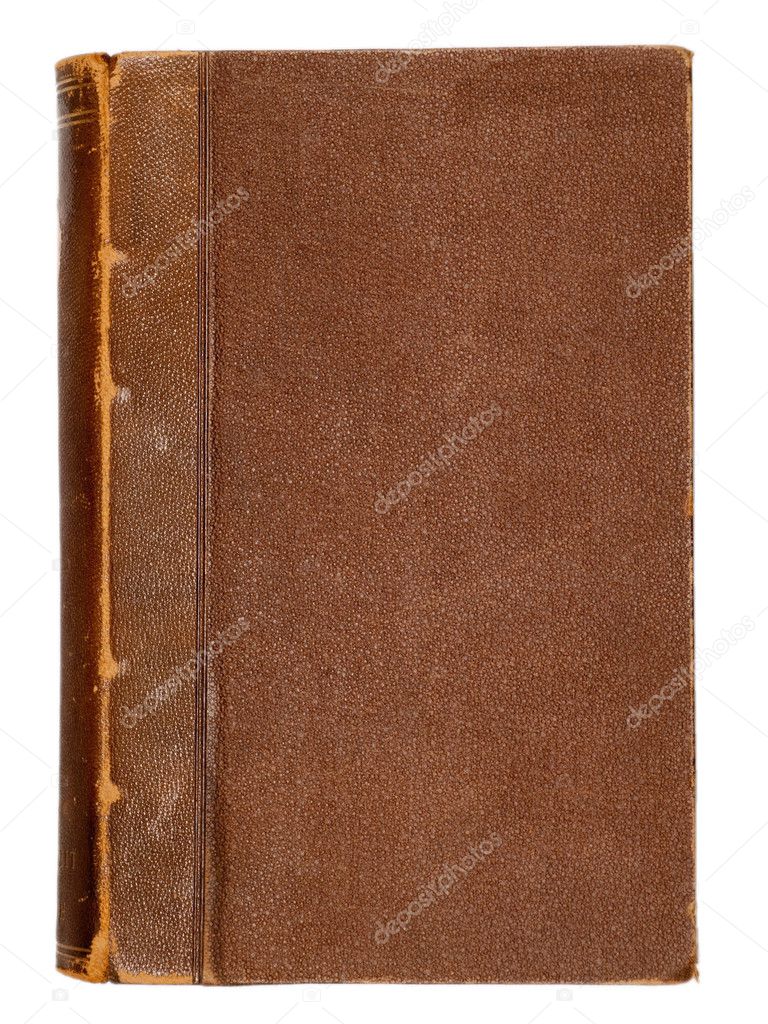 Blank cover of a vintage book — Stock Photo © Anvar #5322612