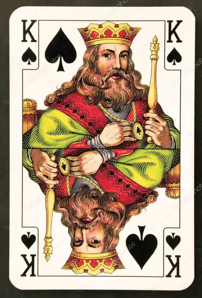 Playing card king — Stock Photo © drmadra 5318551
