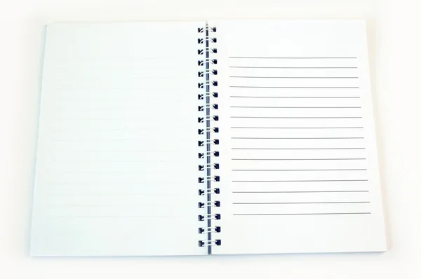 Open notebook — Stock Photo, Image
