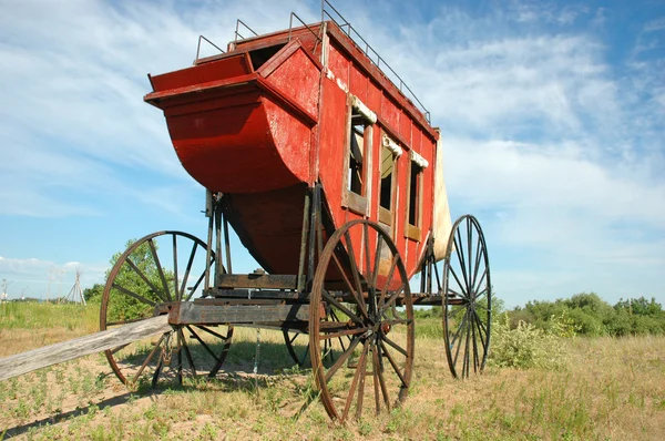 Tidlig amerikansk Stagecoach - Stock-foto
