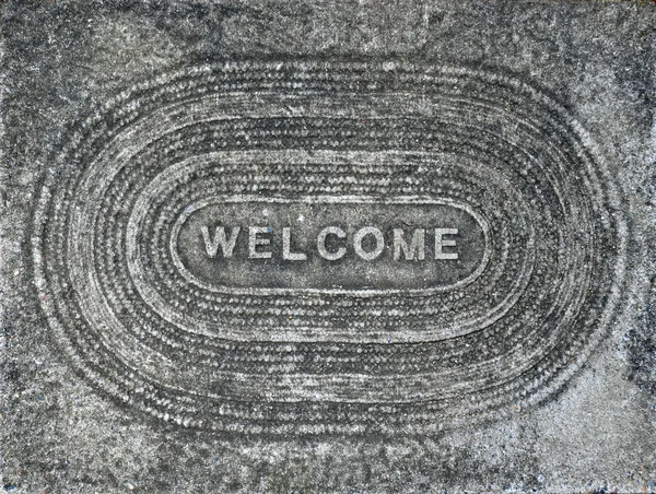 Concrete Welcome Background Royalty Free Stock Images