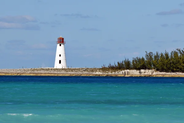 Nassau bahamas vuurtoren Rechtenvrije Stockfoto's