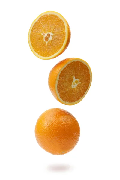 Falling Oranges — Stock Photo, Image