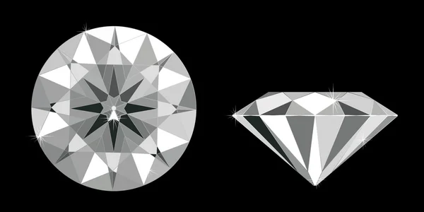 Diamante Ilustração De Stock