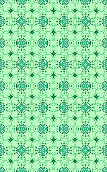 Background seamless wallpaper- green — Stock Vector