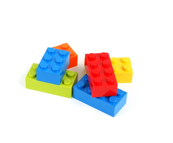 Colore blocchi lego Foto Stock
