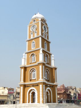 Clock Tower Sialkot, Pakistan clipart