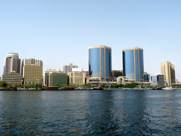 Stock image Dubai Creek Skyline