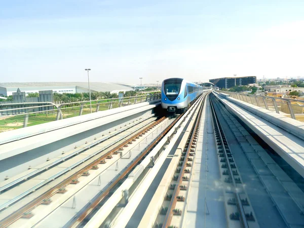 The Dubai Metro — Stock Photo, Image