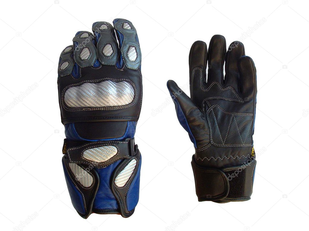 leather motorcycle racing gloves