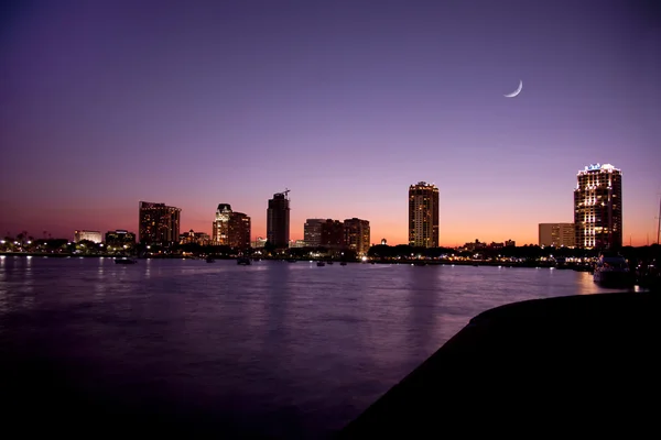 Sunset St. Petersburg, Florida — Stock Photo, Image