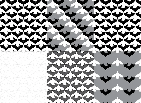 Morcegos e pombas —  Vetores de Stock