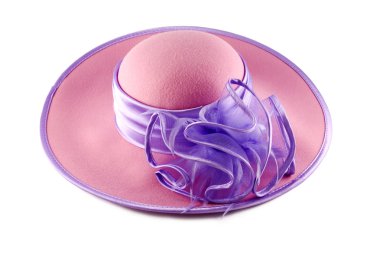 Pink and Purple Easter Hat clipart