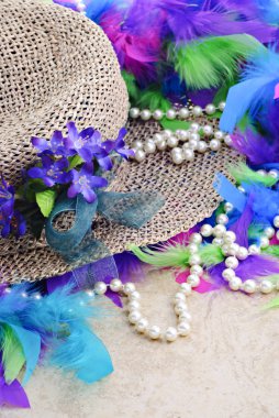 Easter Hat With Pearls clipart