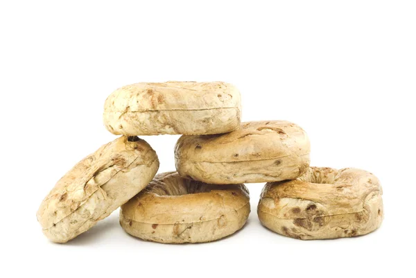 stock image Bagels On White Background