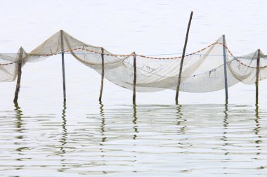 Fishing nets clipart