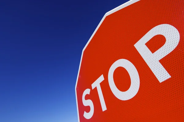 Stop signaal — Stockfoto