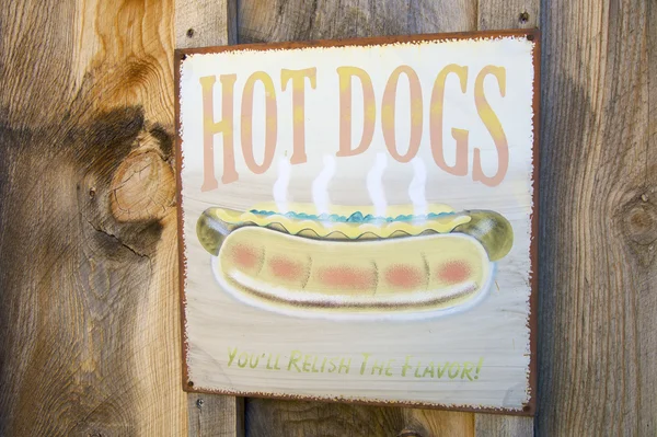 Stock image Hot dog vintage