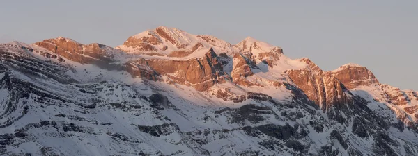 Panoramautsikt över vintern — Stockfoto
