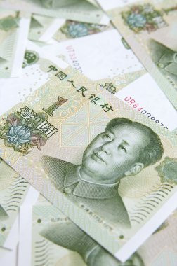 Yuan bank note clipart