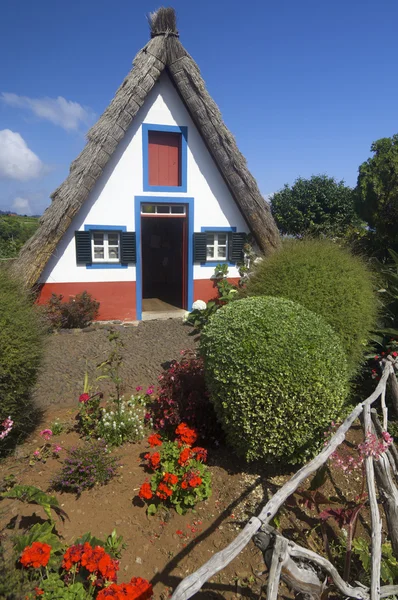 Huizen op het eiland madeira — Stockfoto