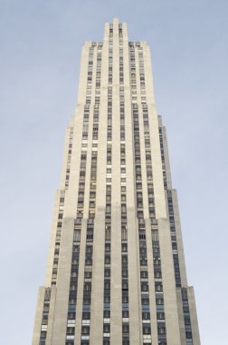 Görünüm gökdelenin (rockefeller center) new york, ABD