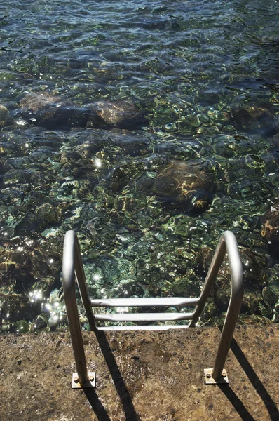 Piscina natural de água salgada — Fotografia de Stock