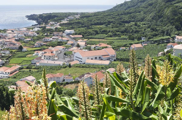 Kleine dorp Azoren — Stockfoto