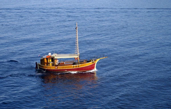 stock image Boat in the sea