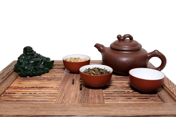 Cerimonia del tè verde — Foto Stock