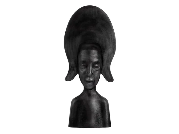 Stary statuetkę Afryki — Zdjęcie stockowe
