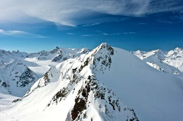 Альп. Висотою понад 3000 метрів — стокове фото