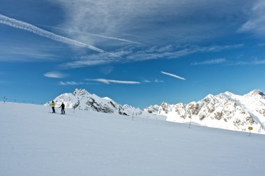 Alp Dağları kar
