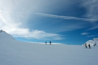 Alp Dağları kar