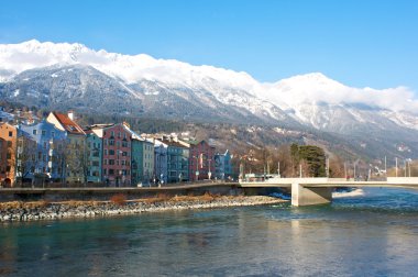 tarihi evler şehir Innsbruck tirol içinde