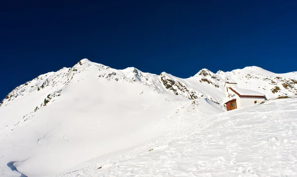 Alpes de neve — Fotografia de Stock
