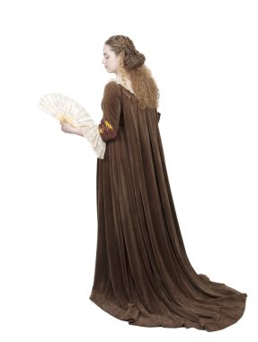 Renaissance dress clipart