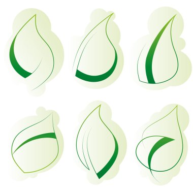 Leaf's logo clipart