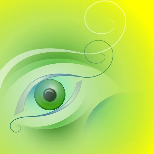 Στυλιζαρισμένη μάτι — Διανυσματικό Αρχείο