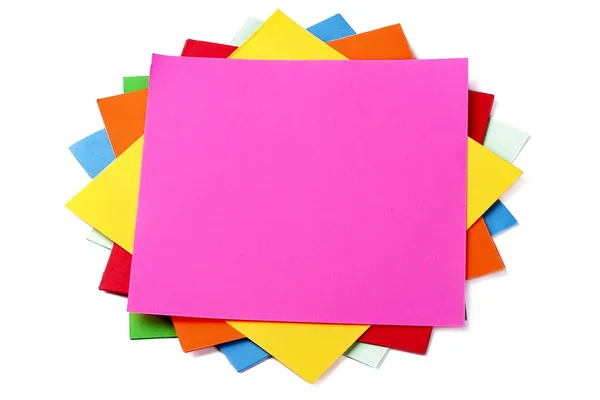 Colorful Sticky-Notes — Stock Photo, Image